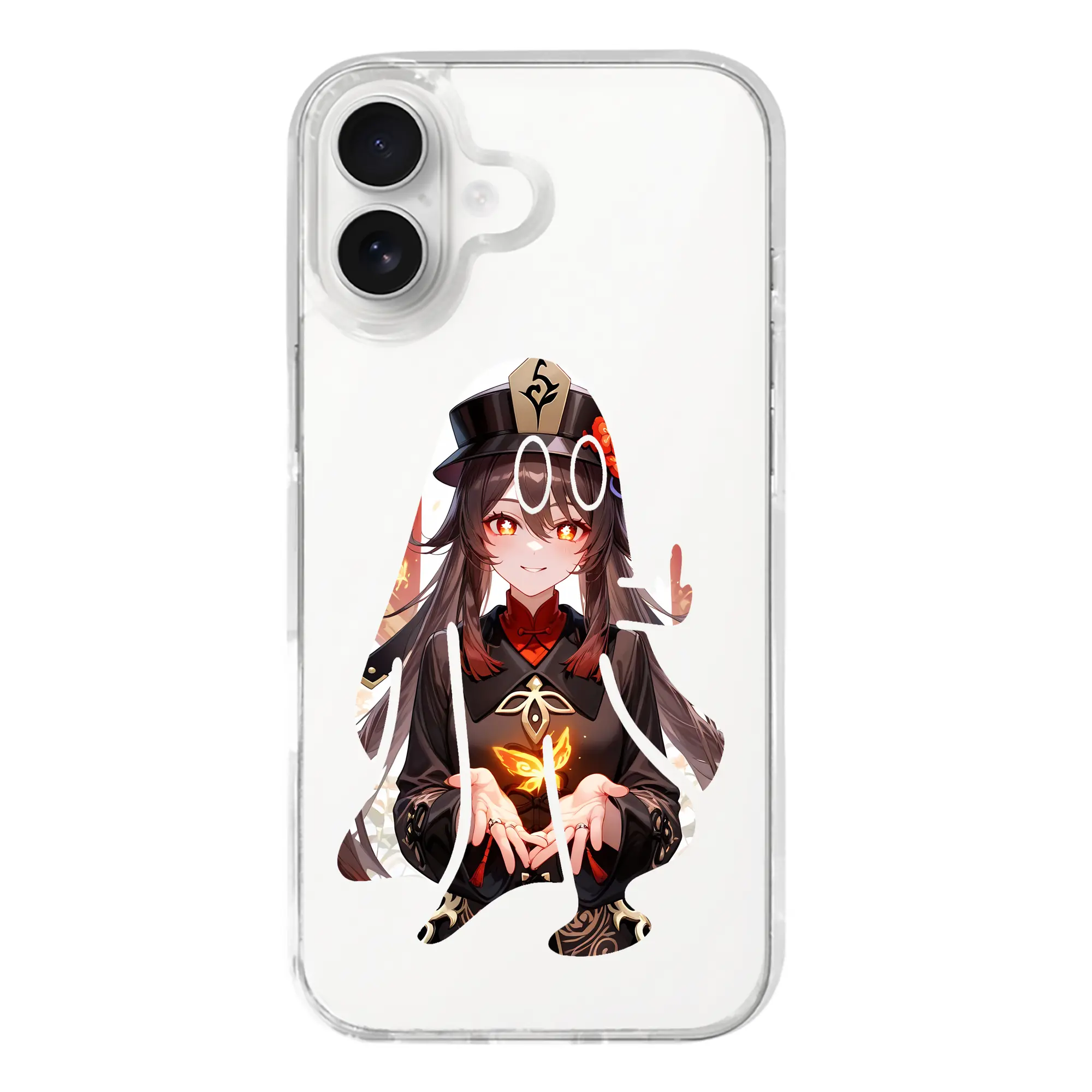 原 神 グッズ フータオ - iPhone 17シリーズ 透明スマホケース – 薄型・耐衝撃・精密フィット保護カバー